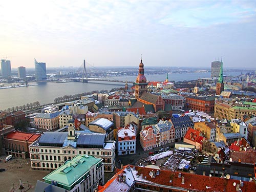 улочки Риги Отдых в Латвии